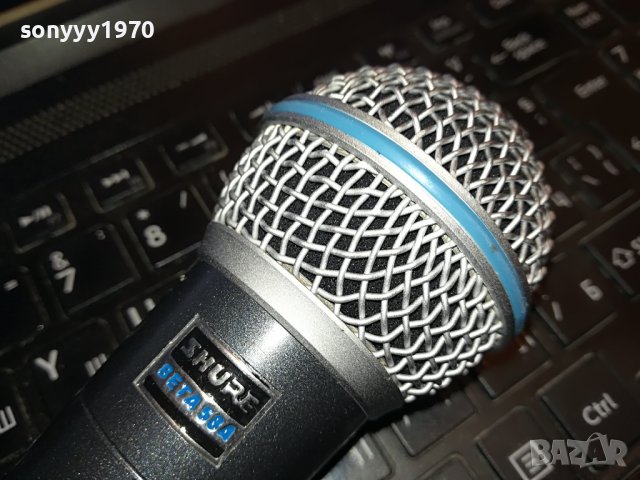 shure beta-микрофон без бутон 3012221935, снимка 6 - Микрофони - 39146509