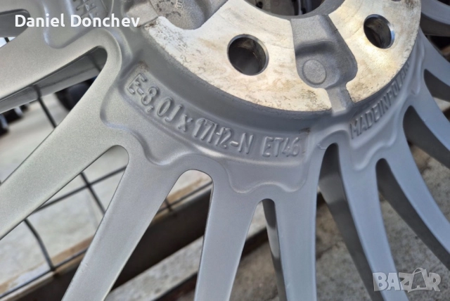Джанти Audi 17 цола ,5×112, 8j 57.1 ,et46, 225/46/17 Skoda Vw Seat, снимка 2 - Гуми и джанти - 52646185
