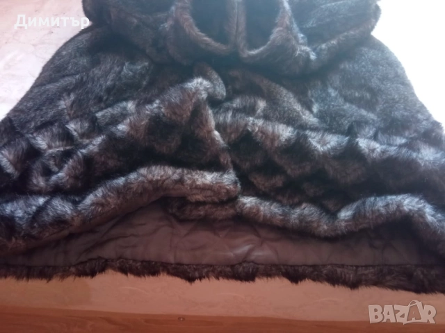 Еко палто ХЛ размер, снимка 10 - Палта, манта - 51999228