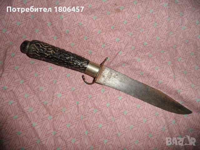 стар нож, снимка 2 - Антикварни и старинни предмети - 27256519