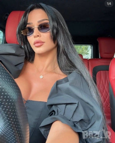 очила с черен обикновен калъф и ув защита cartier gucci fendi , снимка 3 - Слънчеви и диоптрични очила - 51896834