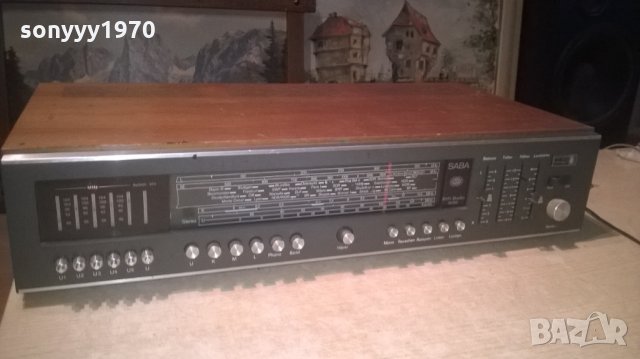 SABA HIFI STUDIO 8050 STEREO RECEIVER-ВНОС ХОЛАНДИЯ в Ресийвъри