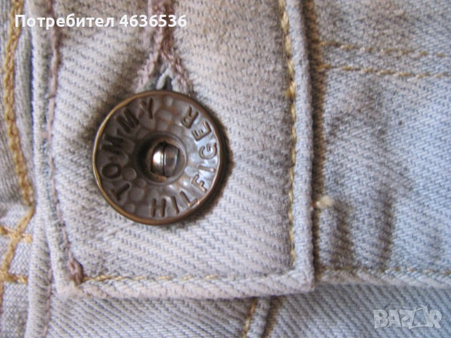 Нови с етикет дънки TOMMY HILFIGER , светло сини, снимка 4 - Дънки - 53437709