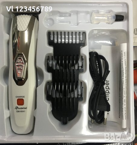 Машинка за подстригване ProGemei GM-6041 , снимка 4 - Машинки за подстригване - 39687791