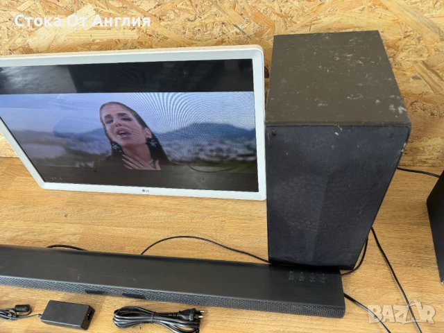 Телевизор и саундбар - LG 28inch / smart / сет2, снимка 5 - Телевизори - 51294455