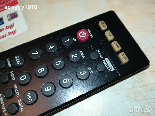 SAMSUNG AH59-01644V AMP TV DVD VCR REMOTE 1006221248, снимка 13 - Други - 37040938
