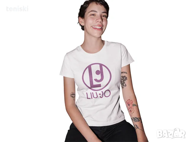  LIU JO Дамска тениска 9 модела, снимка 10 - Тениски - 28386305