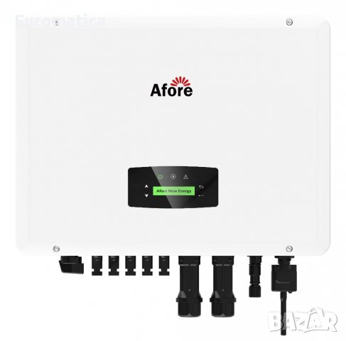 Хибриден трифазен соларен инвертор Аfore 8kW - 2 бр. x MPPT - MAX Input 12 000W - Wi-Fi - смесващ ен, снимка 2 - Друга електроника - 39430725