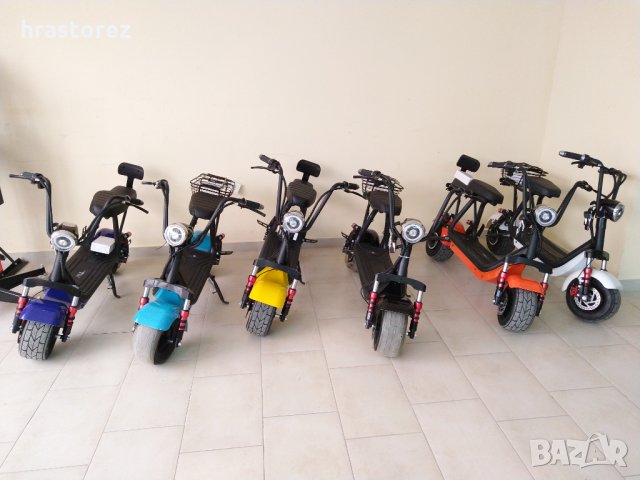 Детски Електрически Скутер 1200W HARLEY CHOPPER, снимка 2 - Мотоциклети и мототехника - 34816306