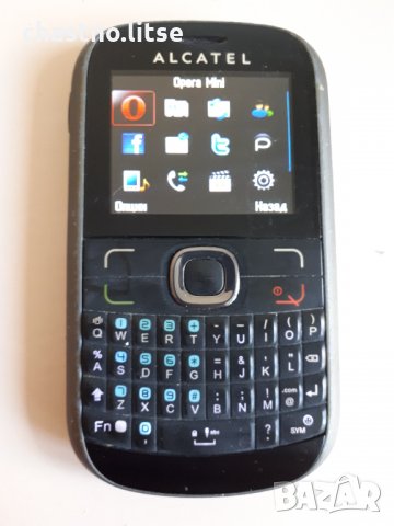 Alcatel One Touch 585D - пълен комплект - евтин телефон