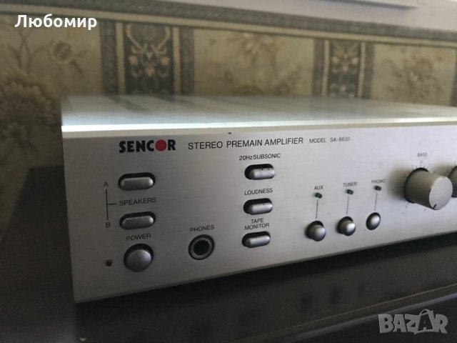 Усилвател SENCOR - 280w захранване, снимка 3 - Ресийвъри, усилватели, смесителни пултове - 26708478