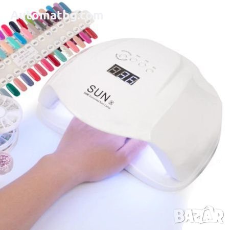 Комбинирана лампа за маникюр Automat 54W, UV/LED SUN, снимка 3 - Други - 28148764