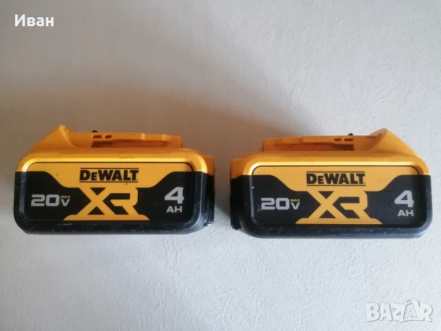 Батерии DeWALT! 