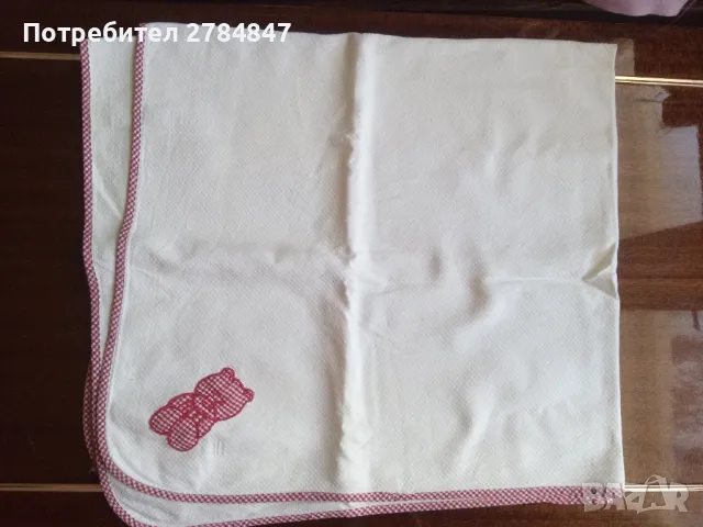 Пелена с апликация мече , снимка 7 - Пелени, памперси - 47783115