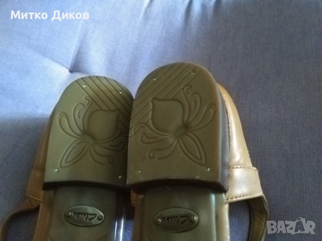 Clarks artisan маркови женски сандали естествена кожа  отлични №41 стелка 255мм, снимка 10 - Сандали - 37546137