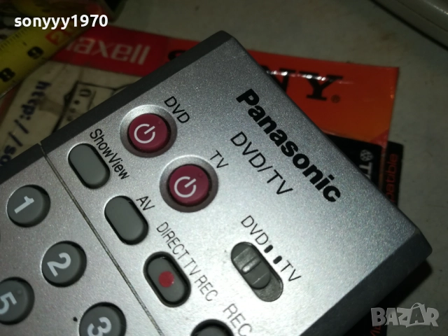 PANASONIC DVD/TV REMOTE-ВНОС SWISS 2811251940, снимка 9 - Дистанционни - 52577767