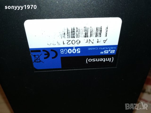 INTENSO 500GB HARD 1211212105, снимка 16 - Твърди дискове - 34786641