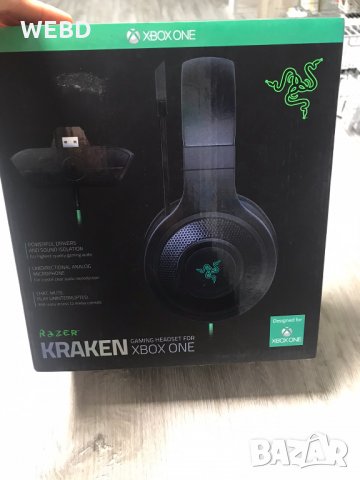 Слушалки RAZER KRAKEN XBOX ONE, снимка 1 - Слушалки за компютър - 34938100