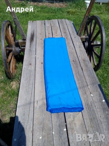 Стар син плат, снимка 4 - Други ценни предмети - 28704002