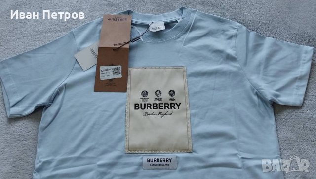 Burberry мъжка тениска фланелка блуза памук унисекс , снимка 15 - Тениски - 40353279