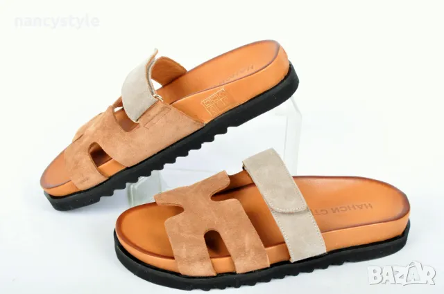 СЕЗОН'25! Дамски ежедневни чехли - Велур, снимка 1