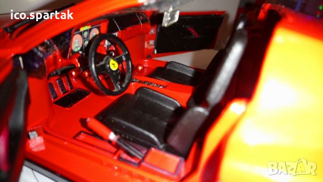 Ferrari 1:18 Testarossa spider 84 , снимка 14 - Колекции - 32389522