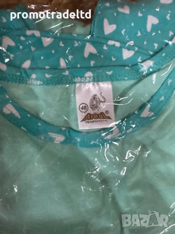 Български дамски пижами трико с дълъг ръкав и панталон, снимка 7 - Пижами - 51922435