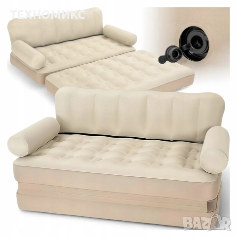 Надуваем Матрак 5 В 1, Kanza, PVC Материал, Гъвкавост 5 В 1, снимка 4 - Други стоки за дома - 53068734