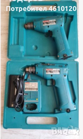 Два броя Оригинален марков винтоверт Makita 6012D