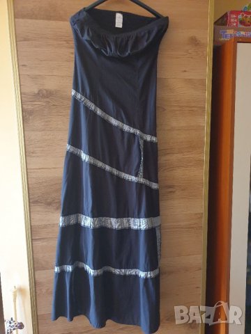 Lilia дълга черна рокля, снимка 1 - Рокли - 18637349