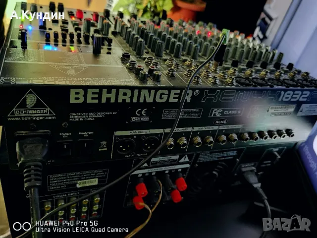 Behringer 1832fx , снимка 3 - Ресийвъри, усилватели, смесителни пултове - 48469597