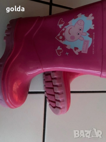 Детски розови ботушки Peppa  Pig