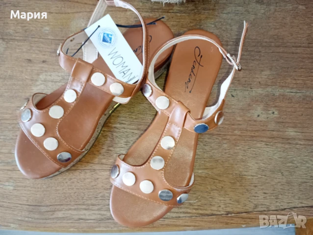 Дамски сандали Тенденз, снимка 2 - Сандали - 50769086