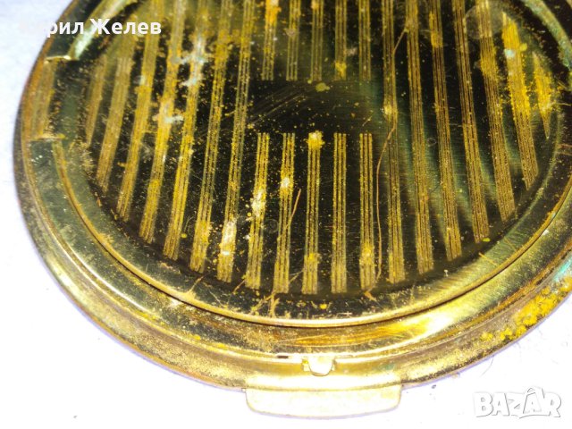 СТАРИННА БРОНЗОВА АР ДЕКО ПУДРИЕРА За КОЛЕКЦИЯ с НУЖДА от РЕСТАВРАЦИЯ Липсва КАПАЧЕТО! 41260, снимка 4 - Антикварни и старинни предмети - 43739787