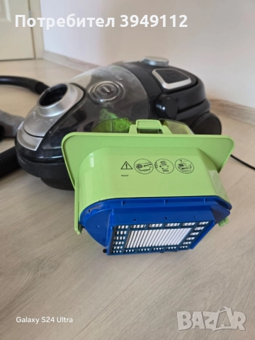 Прахосмукачка Rowenta compacteo ergo cyclonic, снимка 9 - Прахосмукачки - 51691895