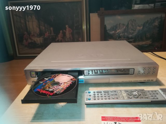 lg rh4810v hdd/dvd recorder+remote 0304211225, снимка 4 - Плейъри, домашно кино, прожектори - 32407416
