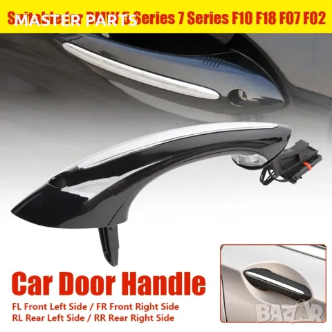 Keyless Go LED дръжки BMW F07 F10 F06 F11 F01 F02 F04 - НОВИ, снимка 10 - Части - 50179609