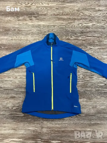 Мъжко!Salomon Momentum Softshell jacket размер С , снимка 3 - Якета - 49088246