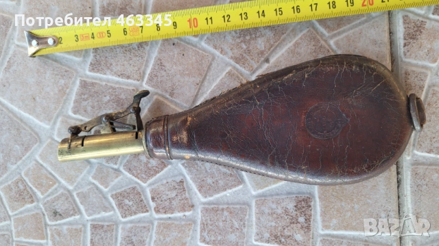 Барутница 15, пушка, пищов, пистолет, снимка 2 - Антикварни и старинни предмети - 53262185