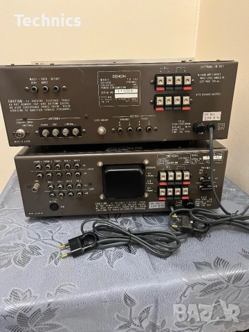 Denon pma-255 + Denen tu-355 услувател, снимка 7 - Ресийвъри, усилватели, смесителни пултове - 51990299