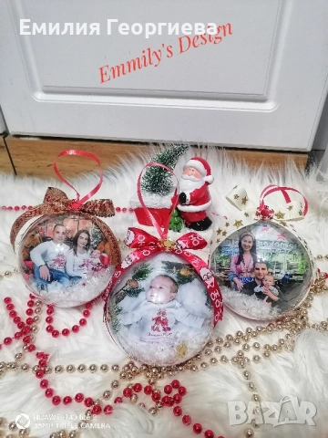 Коледни топки със снимки на най ниски цени , снимка 8 - Други - 52522219