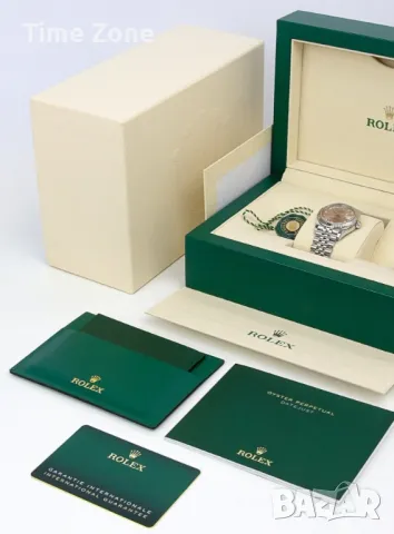 Rolex Datejust 31mm Steel Pink Dial Diamond Дамски Различни Варианти, снимка 2 - Дамски - 48182845