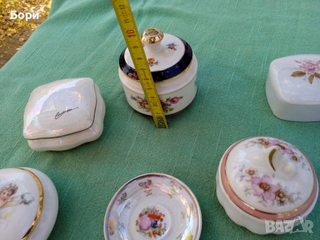 Италиански порцеланови кутийки, снимка 9 - Декорация за дома - 36802706