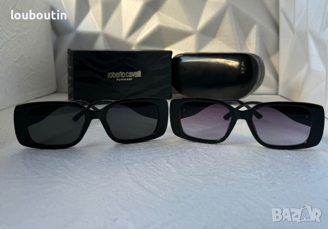 Roberto Cavalli дамски слънчеви очила правоъгълни , снимка 9 - Слънчеви и диоптрични очила - 44885009