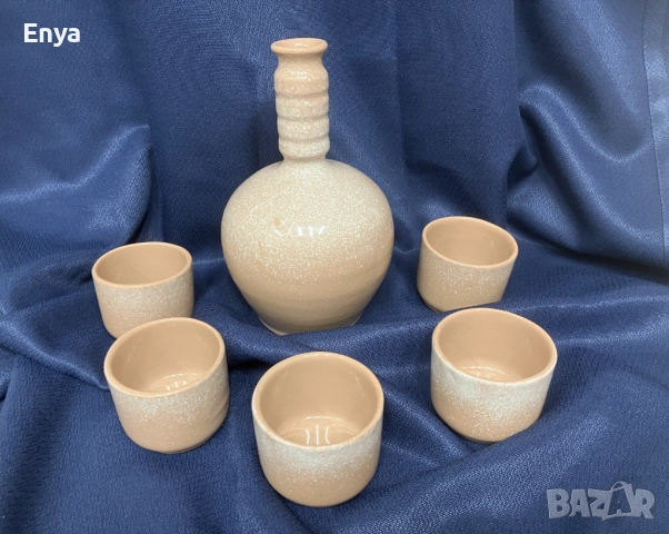Керамичен комплект за ракия/саке
