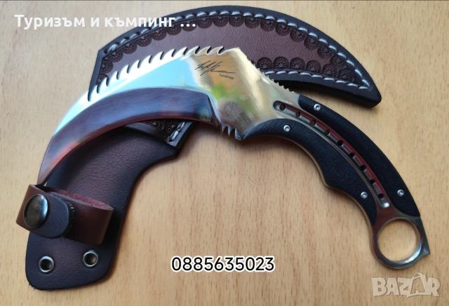 Карамбит Todd Begg, снимка 4 - Ножове - 38030395