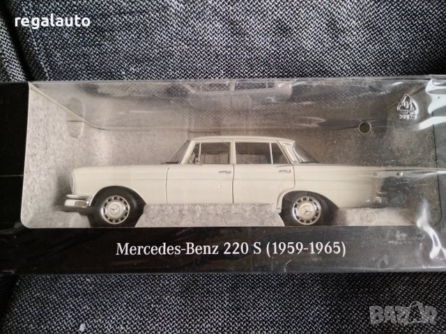 B66041218,умален модел die-cast Mercedes-Benz 220 S,W111(1959-1965),1:18, снимка 7 - Колекции - 43472806