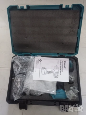 Акумулаторен ударен безчетков гайковерт seesii WH800 1300nm, снимка 3 - Винтоверти - 50846779