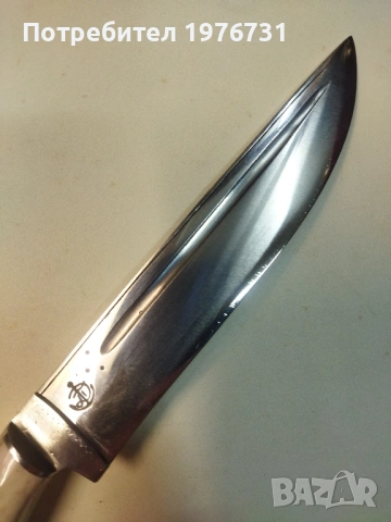 Нож на майстор ножар бай Добри от Варна., снимка 2 - Ножове - 53141820