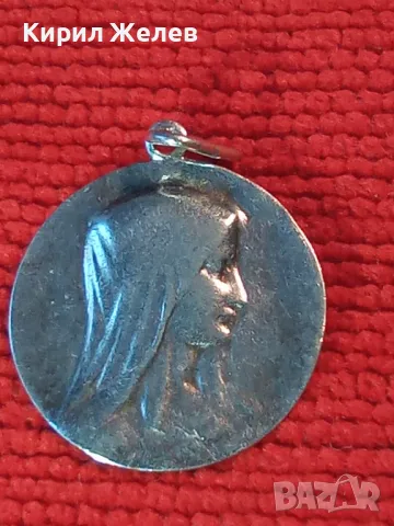 Старинна КАТОЛИЧЕСКА СРЕБЪРНА ИКОНКА МЕДАЛЬОН СРЕБРО ВИСОКА ПРОБА ХУДОЖЕСТВЕНА РЪЧНА ИЗРАБОТКА 44315, снимка 10 - Антикварни и старинни предмети - 50056887